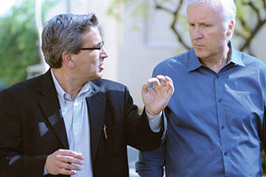 Ares Rosakis and James Cameron Ares Rosakis and James Cameron